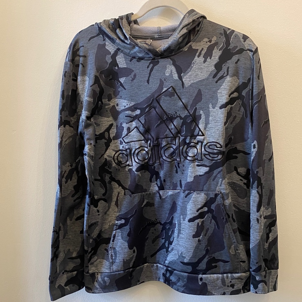 Boys 18/20 Adidas camo pull over new condition - Picture 2 of 5